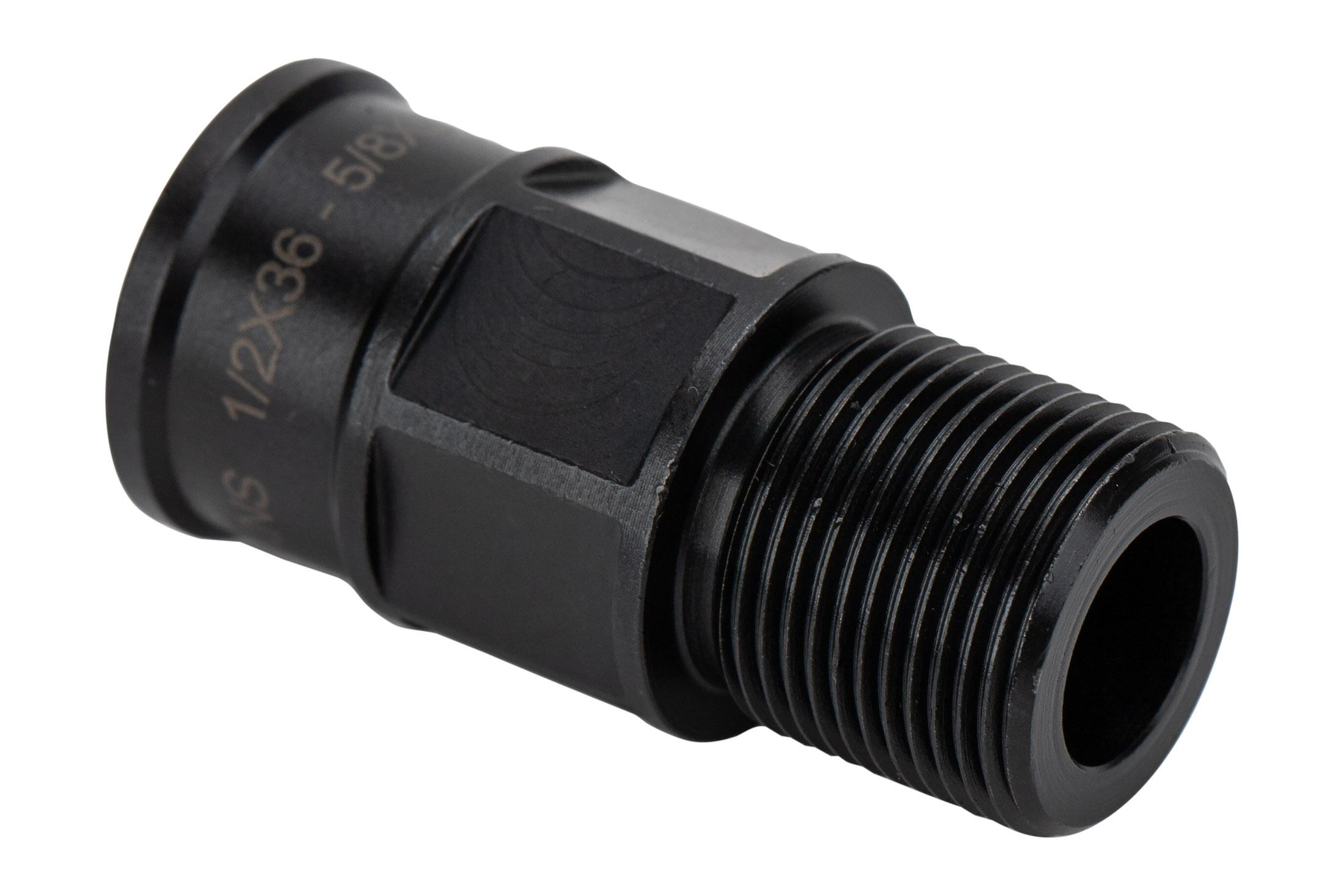 KNS Precision AR-15 - .30 Cal Suppressor Thread Adapter - 1/2x36 to 5/8x24